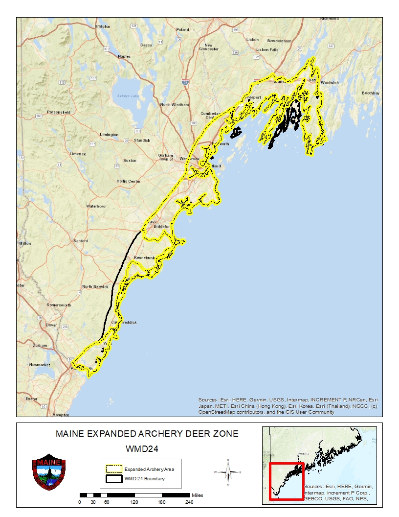 Expanded Archery Map for WMD 24